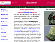 Tablet Screenshot of caps-china.net